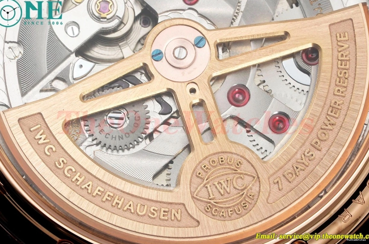 RG Blue Calendar A52610 Perpetual 5033 V9F LE Num Portugieser 0522